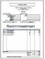 Excel 2007 templates for invoices